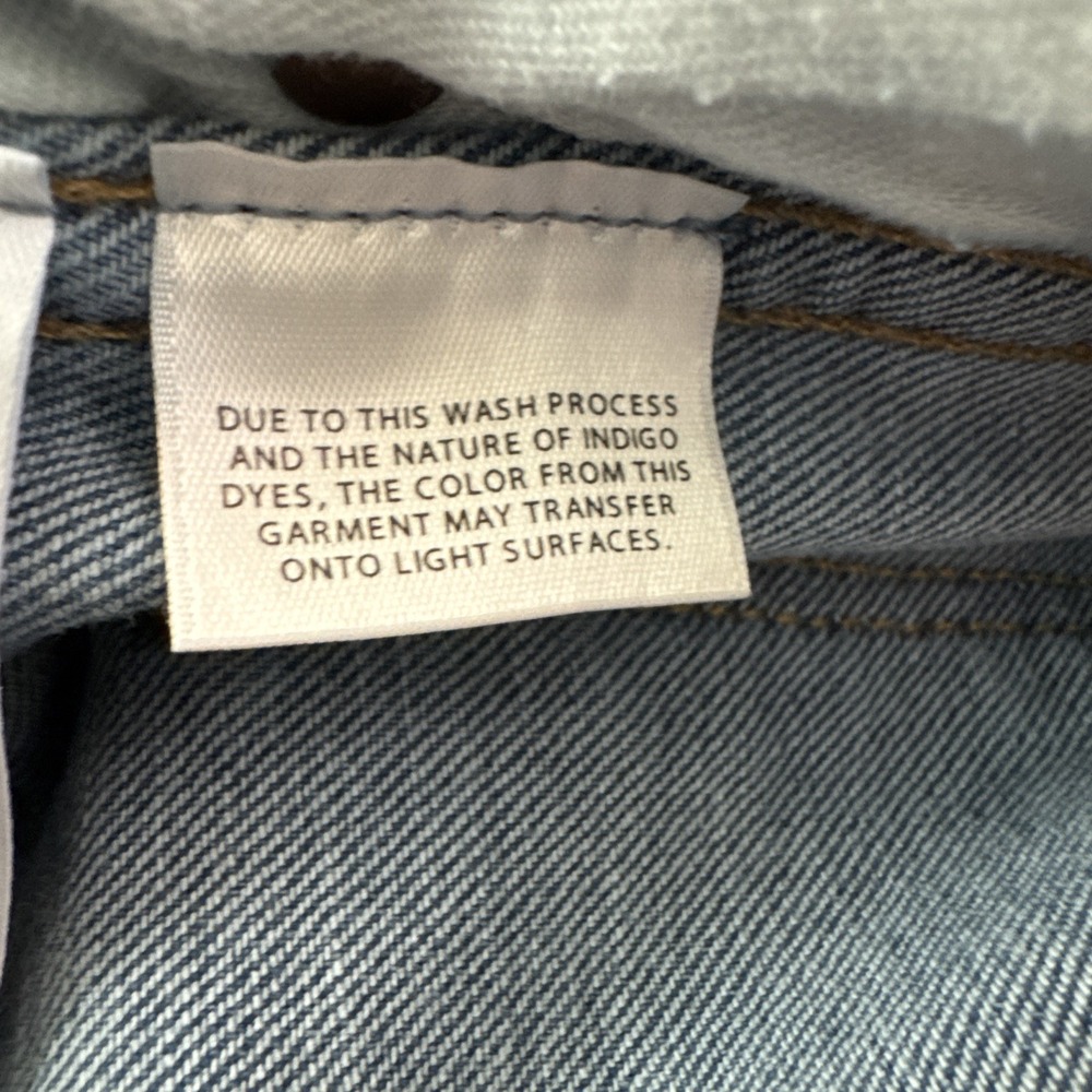 Madewell Jeans Womens 26 10" High-Rise Exposed Button Front Skinny Blue Tencel - Picture 7 of 8